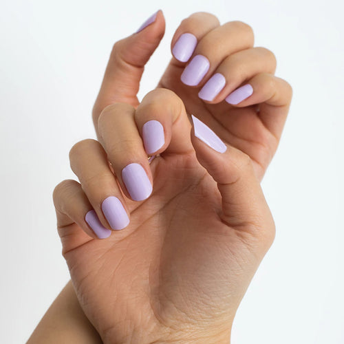 This pastel purple stands out in any skin tones. It is inspired by a laidback lifestyle and attitude.  Something different: try wearing it with our overlay collection on top. 