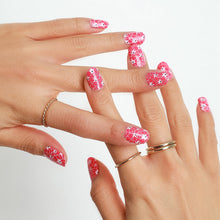 Load image into Gallery viewer, The sweet rose-pink set is bold and energetic.  This colour is also sweet and charming. It is indeed priceless.  Something different: try wearing it with our overlay collection on top. Check out the second image for an inspiration. 