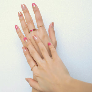 This set has brought leopard print to another level with its gold glitters and hot pink combination. If you want to create a more mature look, try to use this as an overlay on solid colour.   What’s special: Glitters and overlay.