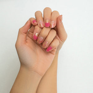 This set has brought leopard print to another level with its gold glitters and hot pink combination. If you want to create a more mature look, try to use this as an overlay on solid colour.   What’s special: Glitters and overlay.